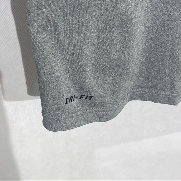 Nike Washington University in St. Louis Long Sleeve Dri-Fit Shirt Heather Grey M - Picture 6 of 9